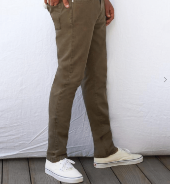 Outerknown organic cotton jeans